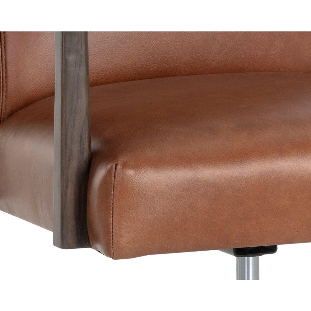Collin Office Chair - Brown/Shalimar Tobacco - Light House Co.