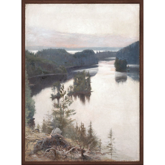 View From The Ridge C. 1902 | Landscape Art | Celadon Art - Light House Co. US