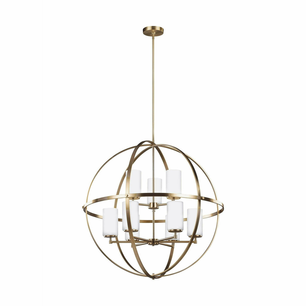 Alturas Nine Light Chandelier - Light House Co.