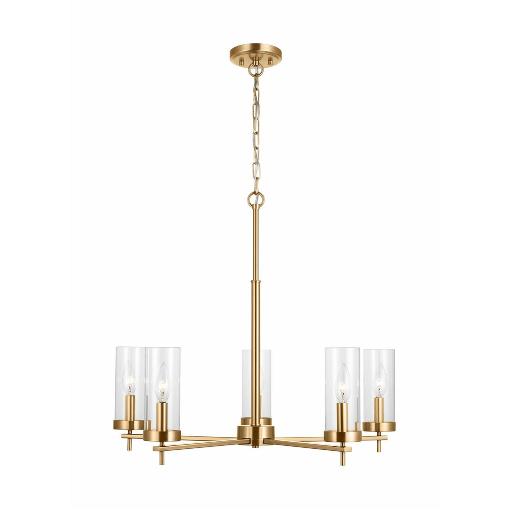 Zire Five Light Chandelier | Chandeliers | Visual Comfort Studio - Light House Co.