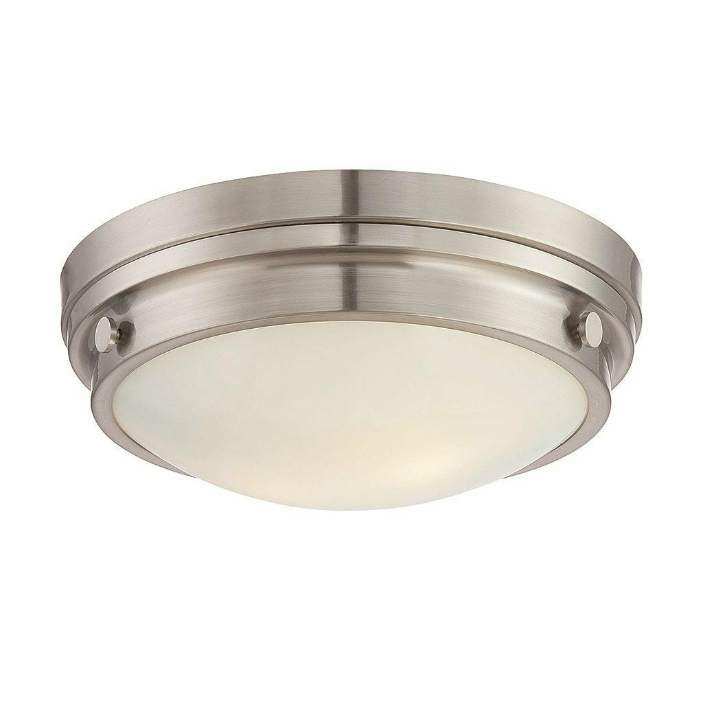 Victoire Flush Mount | Satin Nickel