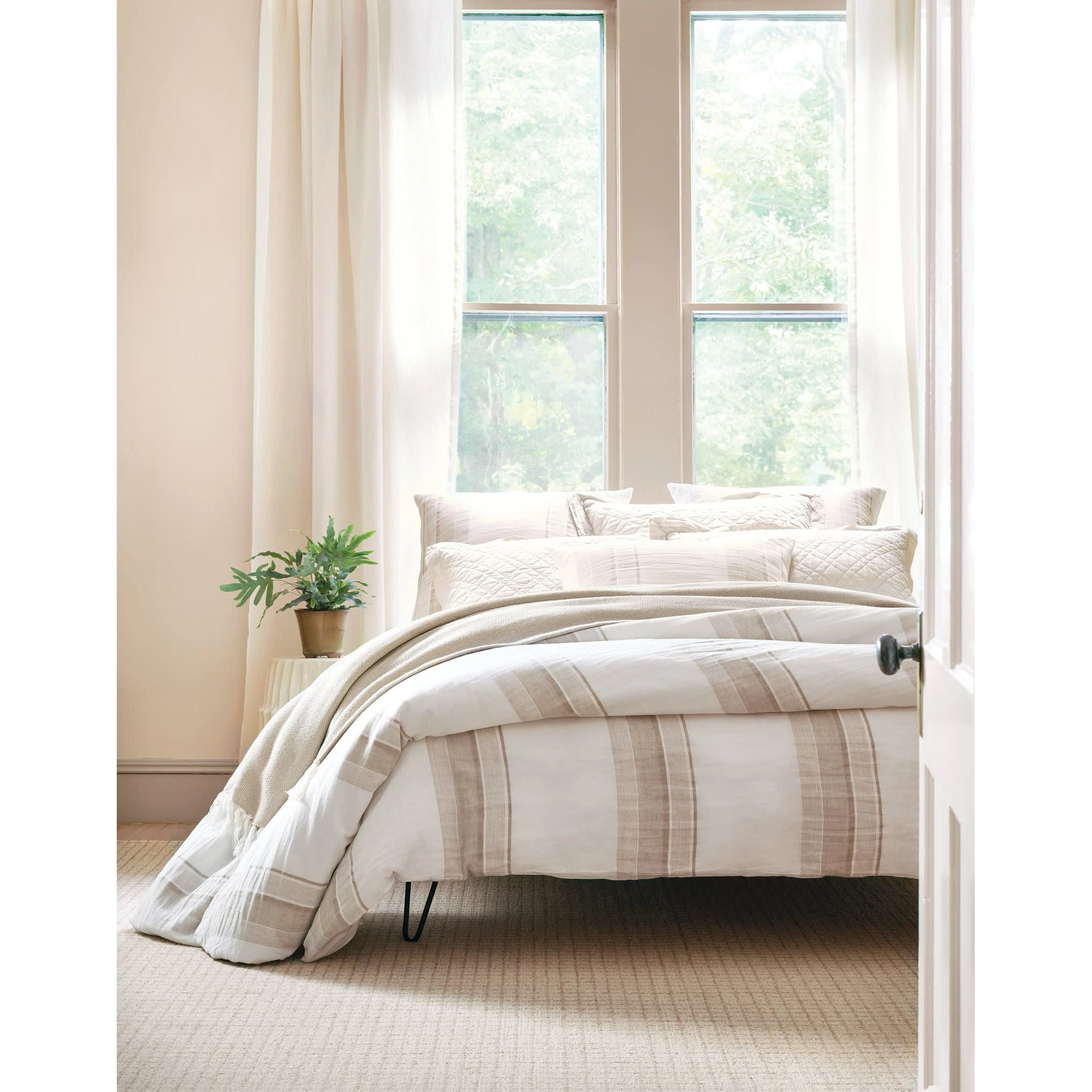 Annie Selke Napa Stripe Sham - Thumbnail 4