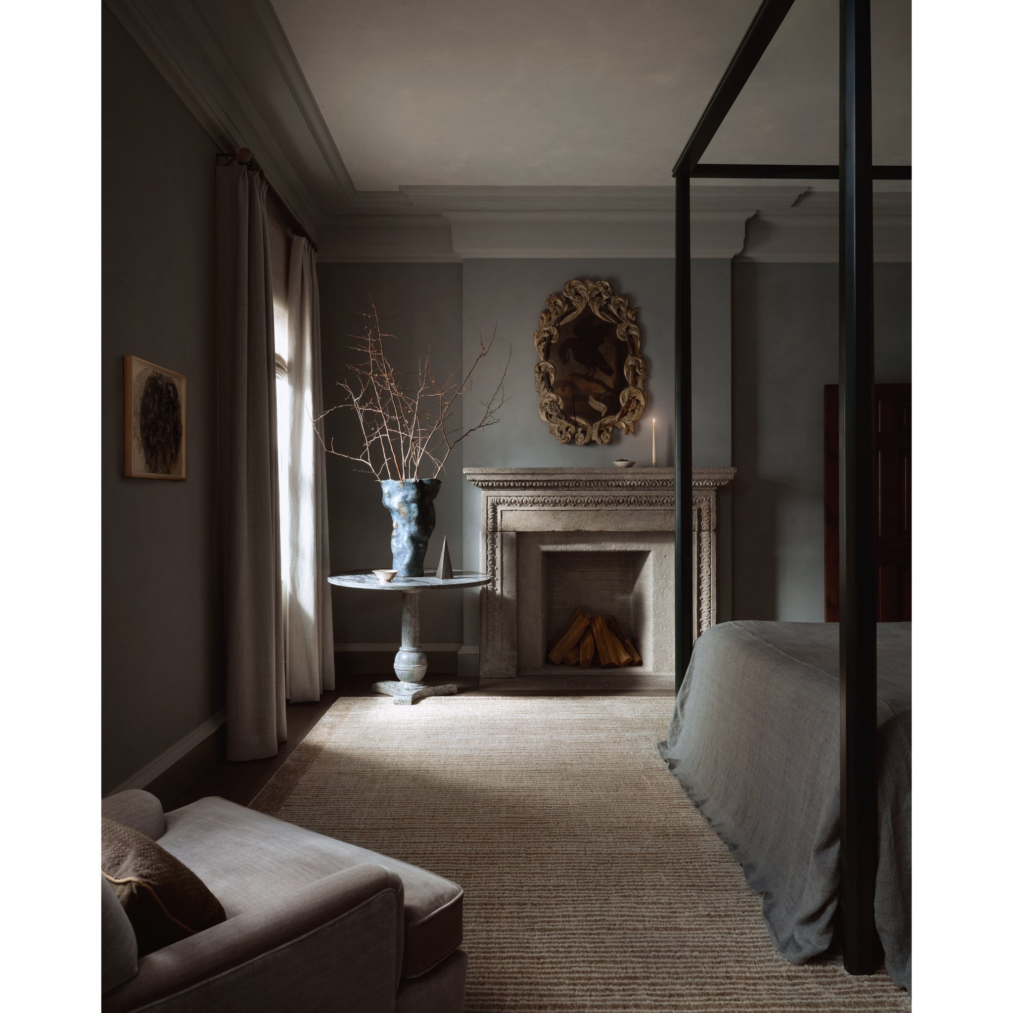 Bleecker Sand / Charcoal Rug | Jeremiah Brent x Loloi | Light
