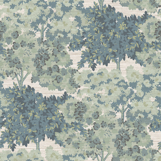 Canopy Toile Faux Grasscloth Peel and Stick Wallpaper | WALLPAPER | Tempaper - Light House Co. US
