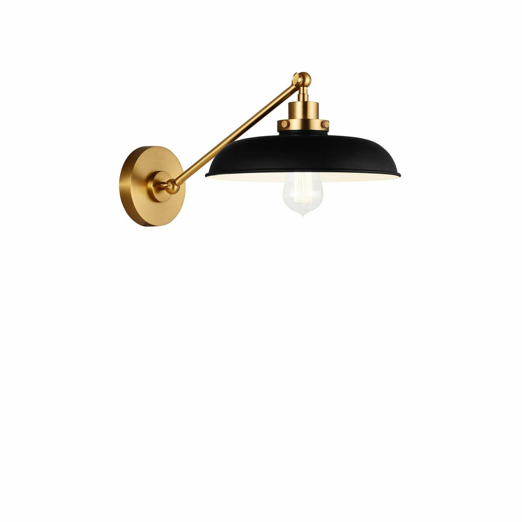 Wellfleet Single Arm Wide Task Sconce | Wall Sconce | Visual Comfort Studio - Light House Co.