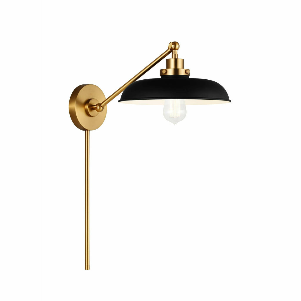 Wellfleet Single Arm Wide Task Sconce | Wall Sconce | Visual Comfort Studio - Light House Co.