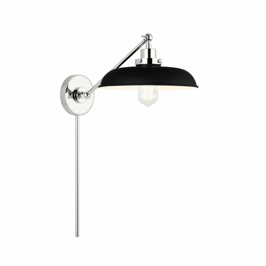 Wellfleet Single Arm Wide Task Sconce | Wall Sconce | Visual Comfort Studio - Light House Co.