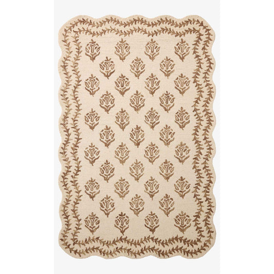 Lisette Ivory / Natural Rug | Rifle Paper Co. x Loloi x Loloi | Rugs | Loloi - Light House Co. US