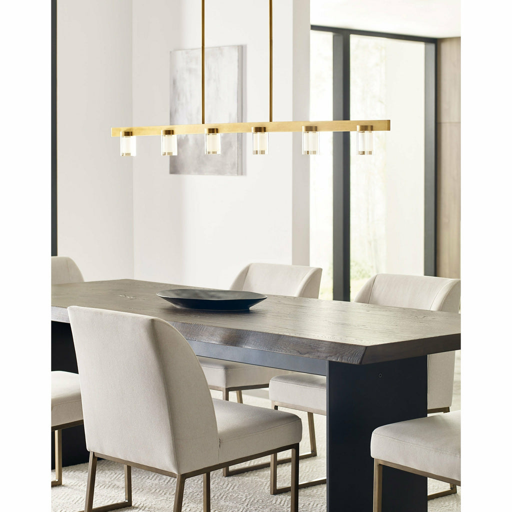 Esfera Large Linear Chandelier | Linear | Visual Comfort Modern - Light House Co.