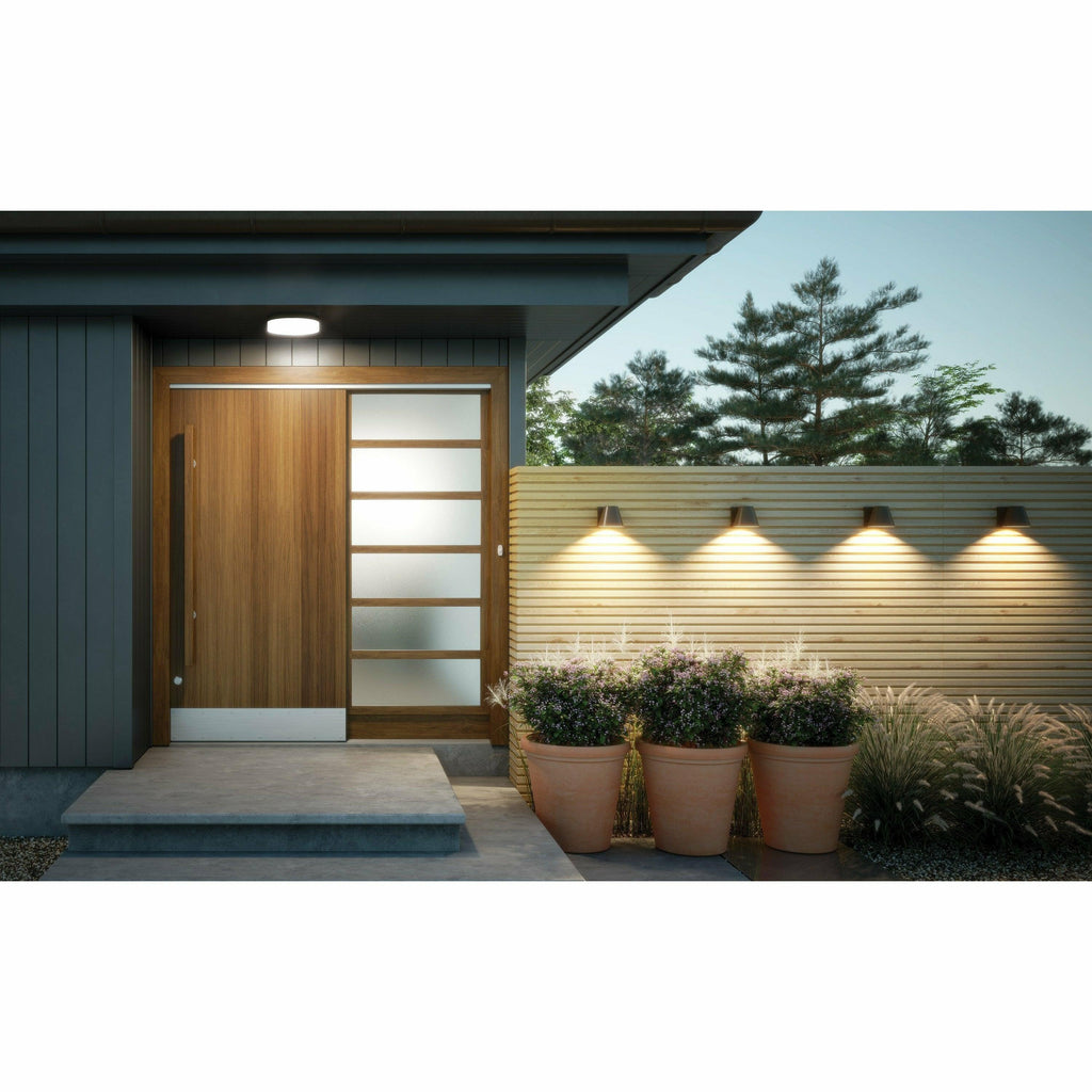 Bowman Outdoor Wall Sconce | Outdoor Wall Lights | Visual Comfort Modern - Light House Co.