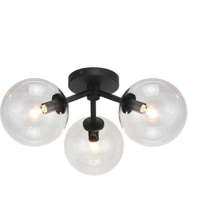 Novo 3-Light Flush Mount | Flush Mounts | Matteo - Light House Co.