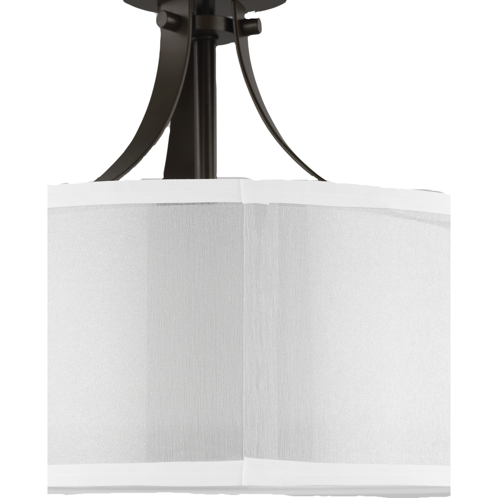 Elmwood Park Two Light Semi-Flush Mount | Flush Mounts | Generation Lighting - Light House Co.