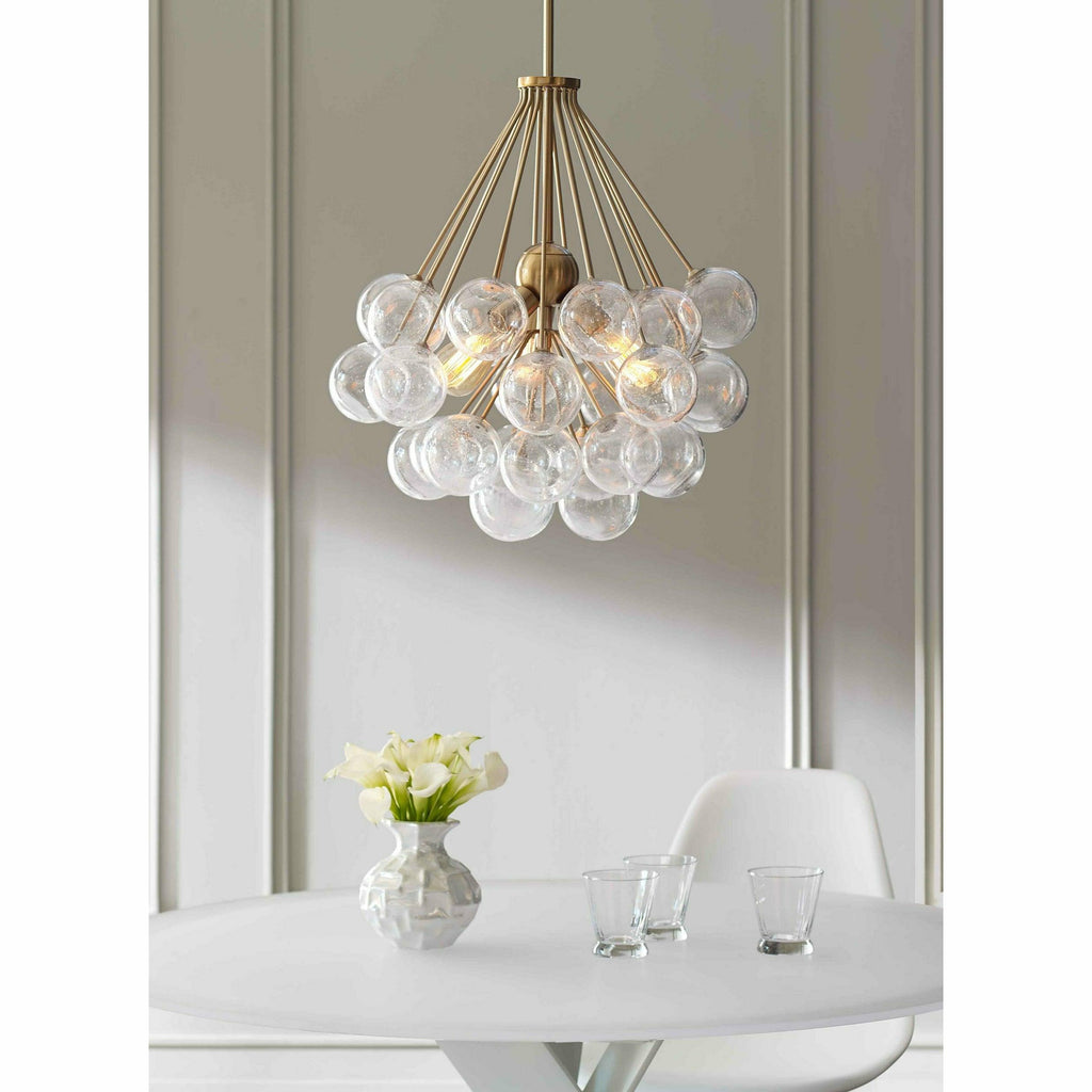 Bronzeville Three Light Pendant | Pendants | Visual Comfort Studio - Light House Co.