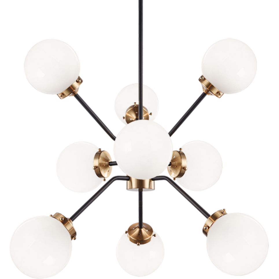 Maru 9 Light Chandelier | Chandeliers | Matteo - Light House Co.