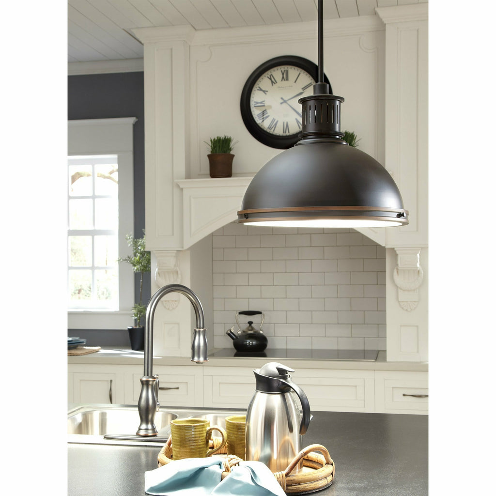 Pratt Street Metal Pendant | Pendants | Generation Lighting - Light House Co.