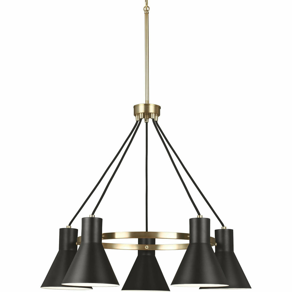 Towner Five Light Chandelier | Chandeliers | Generation Lighting - Light House Co.