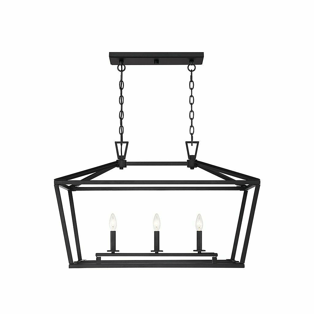 Townsend Linear Chandelier | Matte Black