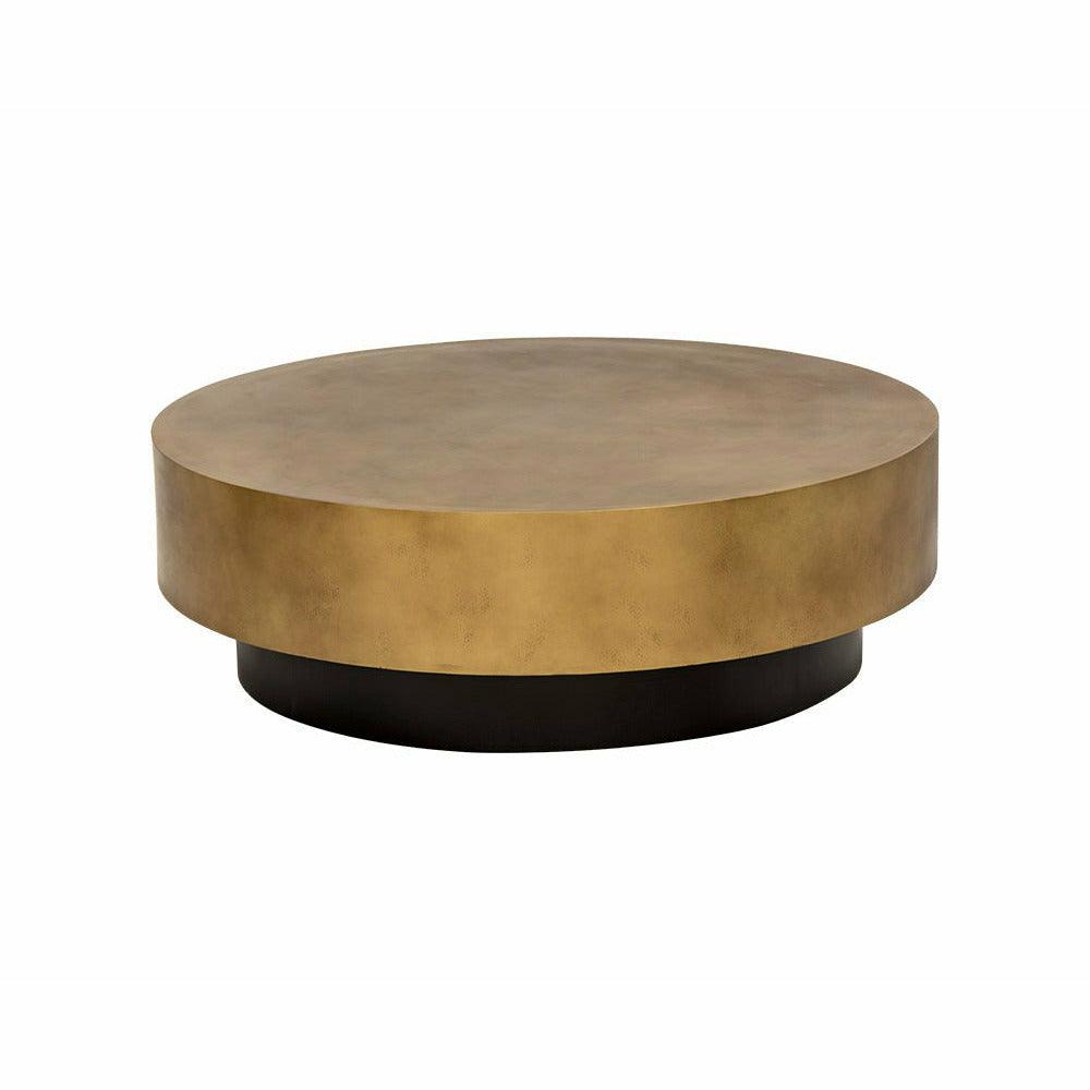 Bernaby Coffee Table - Antique Brass - Light House Co.