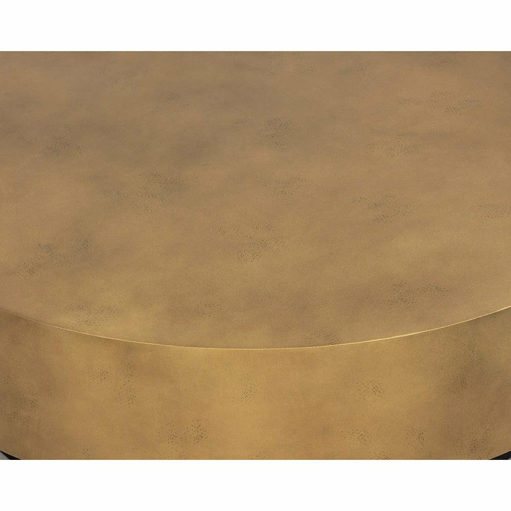 Bernaby Coffee Table - Antique Brass - Light House Co.